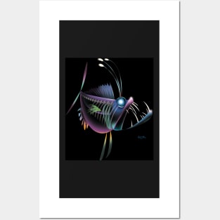 Deep Sea Fish Posters and Art